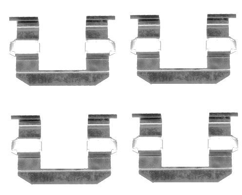 HELLA Lisakomplekt, ketaspiduriklotsid 8DZ 355 203-131