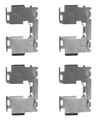 HELLA Комплектующие, колодки дискового тормоза 8DZ 355 203-901