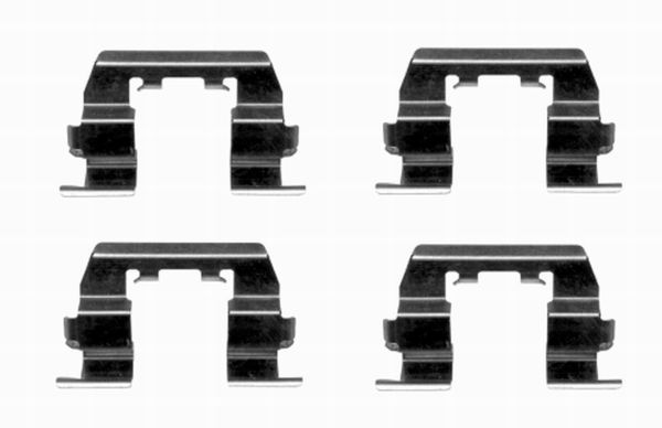 HELLA Lisakomplekt, ketaspiduriklotsid 8DZ 355 203-981