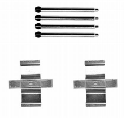 HELLA Lisakomplekt, ketaspiduriklotsid 8DZ 355 204-211