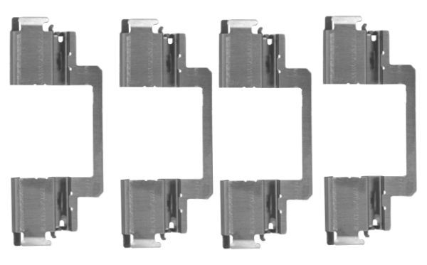 HELLA Lisakomplekt, ketaspiduriklotsid 8DZ 355 204-701