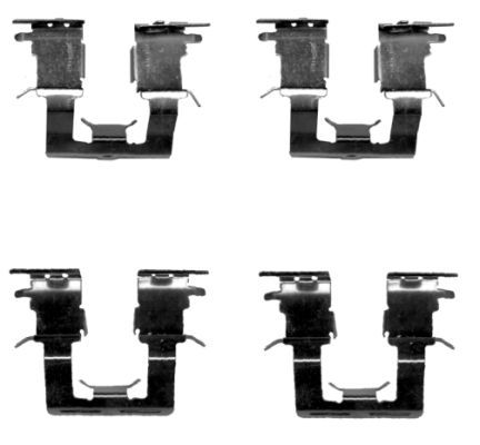 HELLA Lisakomplekt, ketaspiduriklotsid 8DZ 355 204-921