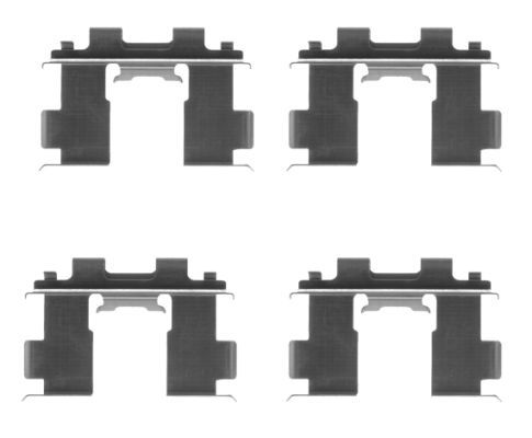 HELLA Lisakomplekt, ketaspiduriklotsid 8DZ 355 205-391