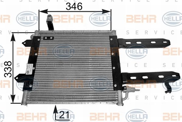 HELLA Kondensaator,kliimaseade 8FC 351 037-421