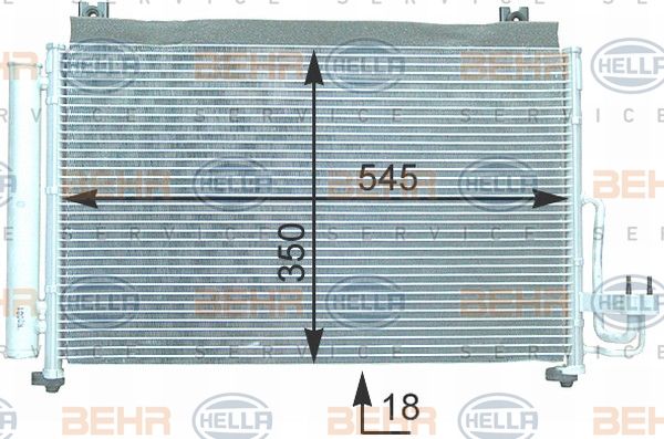 HELLA Kondensaator,kliimaseade 8FC 351 302-691