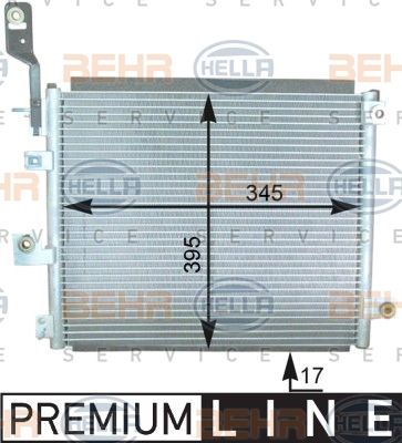 HELLA Kondensaator,kliimaseade 8FC 351 303-101