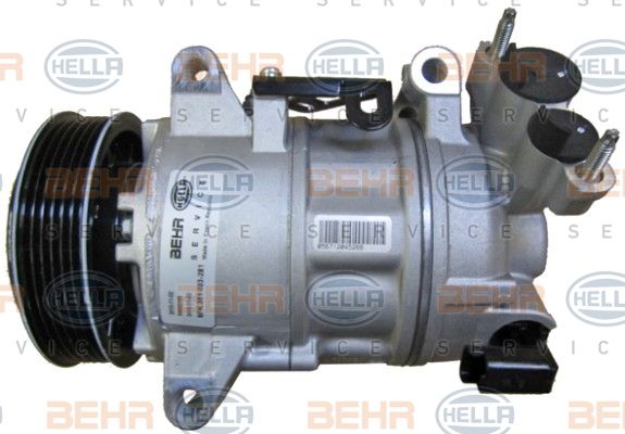 HELLA Компрессор, кондиционер 8FK 351 003-281