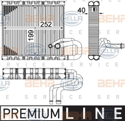 HELLA Aurusti,kliimaseade 8FV 351 331-131