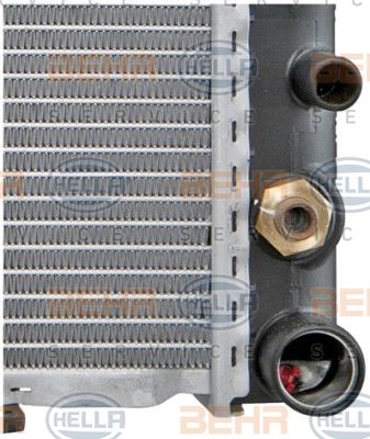 HELLA Радиатор, охлаждение двигателя 8MK 376 712-434