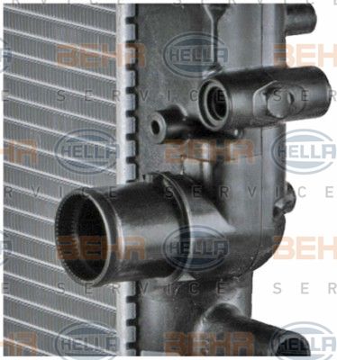 HELLA Радиатор, охлаждение двигателя 8MK 376 774-434