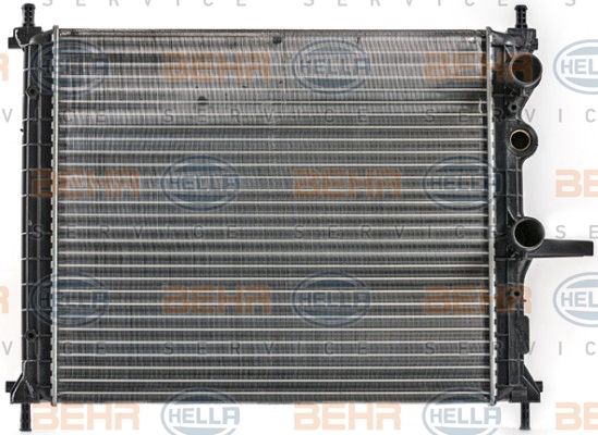 HELLA Радиатор, охлаждение двигателя 8MK 376 900-094