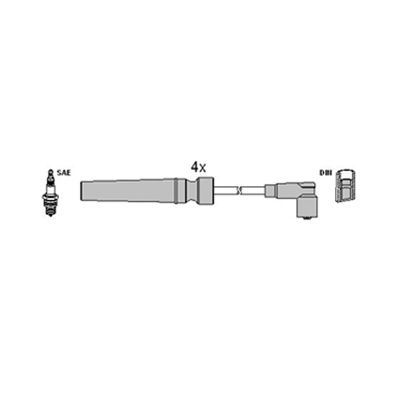 HITACHI Süütesüsteemikomplekt 134119