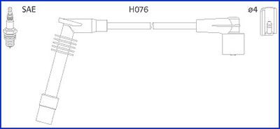 HITACHI Süütesüsteemikomplekt 134234