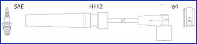 HITACHI Комплект проводов зажигания 134236