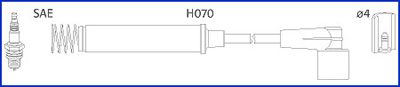 HITACHI Комплект проводов зажигания 134258