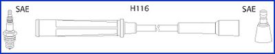 HITACHI Комплект проводов зажигания 134465