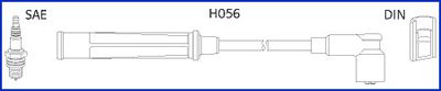 HITACHI Комплект проводов зажигания 134467