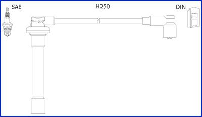 HITACHI Süütesüsteemikomplekt 134520