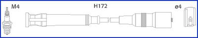 HITACHI Комплект проводов зажигания 134763
