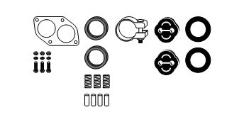 HJS Монтажный комплект, система выпуска 82 11 2379