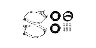 HJS Montaažikomplekt, väljalaskesüsteem 82 12 2125
