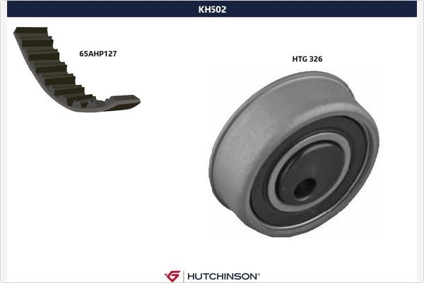 HUTCHINSON Комплект ремня ГРМ KH 502