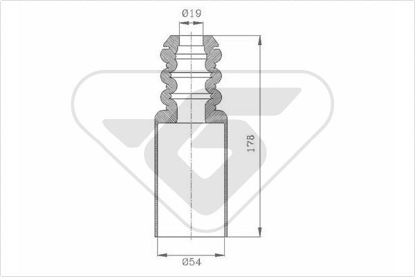 HUTCHINSON Tolmukaitse komplekt,Amordid KP085