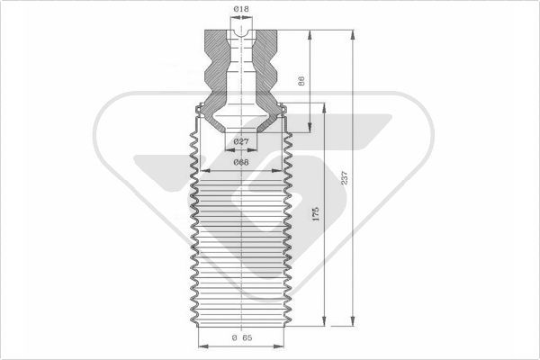 HUTCHINSON Tolmukaitse komplekt,Amordid KP098