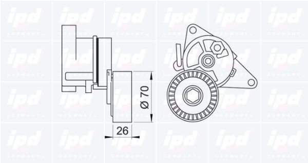 IPD Rihmapinguti,soonrihmad 10-0487