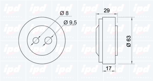 IPD Pingutusrull,soonrihm 14-0028