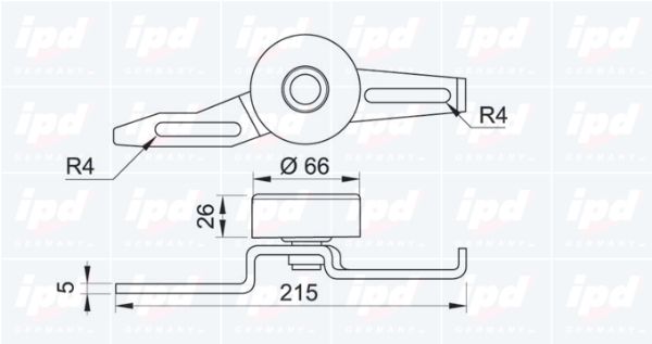 IPD Pingutusrull,soonrihm 14-0414