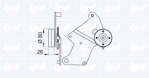 IPD Pingutusrull,soonrihm 14-0534