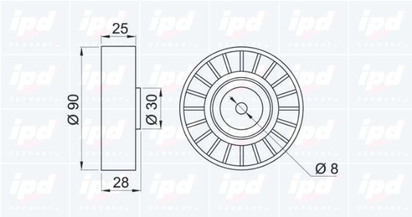 IPD Seade-/juhtrull,soonrihm 15-0110