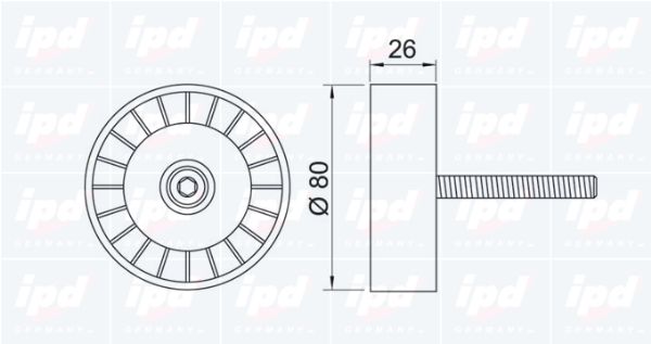 IPD Seade-/juhtrull,soonrihm 15-0344