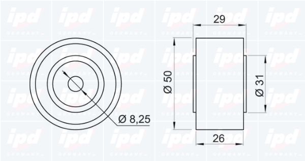 IPD Seade-/juhtrull,soonrihm 15-0843