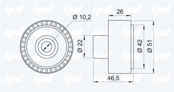 IPD Seade-/juhtrull,soonrihm 15-0880