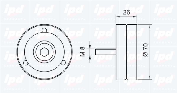 IPD Seade-/juhtrull,soonrihm 15-3083