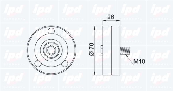 IPD Seade-/juhtrull,soonrihm 15-3135