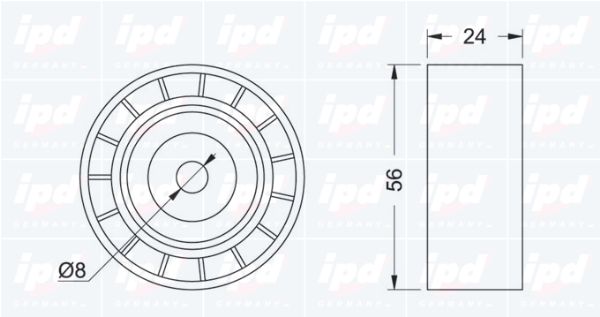 IPD Seade-/juhtrull,soonrihm 15-3246