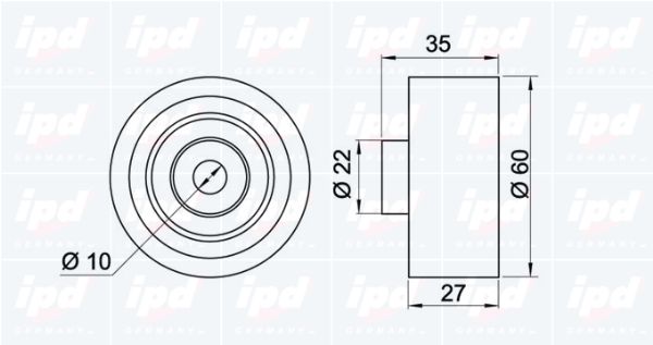 IPD Seade-/juhtrull,soonrihm 15-3387