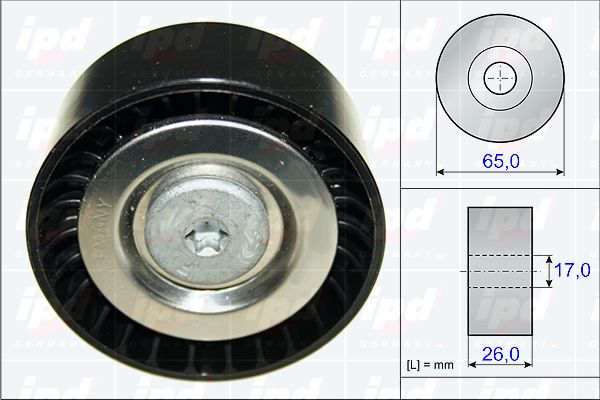 IPD Seade-/juhtrull,soonrihm 15-3824