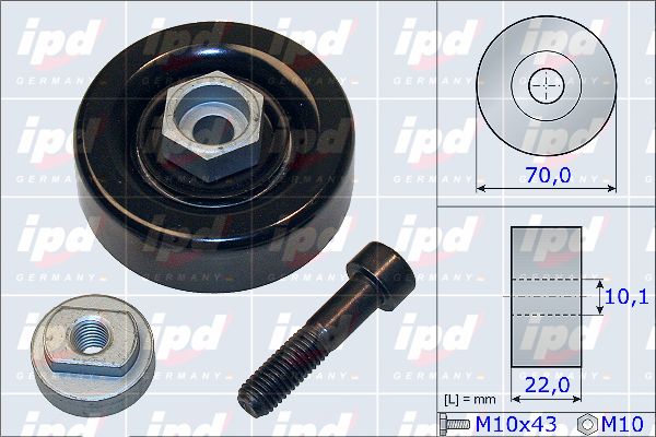 IPD Pingutusrull,soonrihm 15-3885