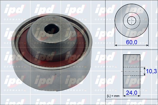 IPD Seade-/juhtrull,hammasrihm 15-3886