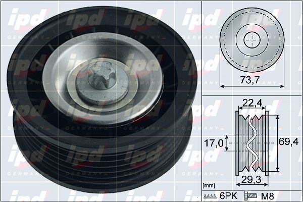 IPD Seade-/juhtrull,soonrihm 15-4075