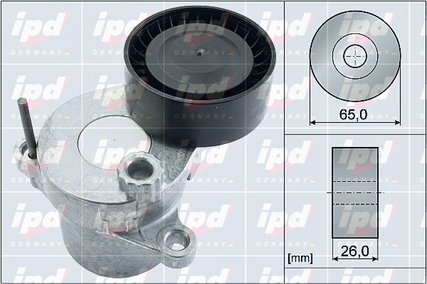 IPD Натяжная планка, поликлиновой ремень 15-4094