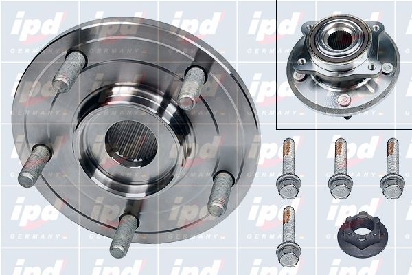 IPD Комплект подшипника ступицы колеса 30-9097