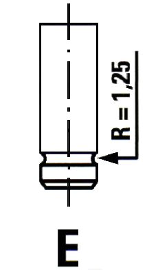 IPSA Впускной клапан VL017400