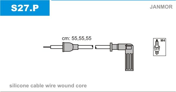 JANMOR Süütesüsteemikomplekt S27.P