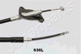 JAPANPARTS Тросик, cтояночный тормоз BC-636L