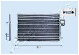 JAPANPARTS Kondensaator,kliimaseade CND333028